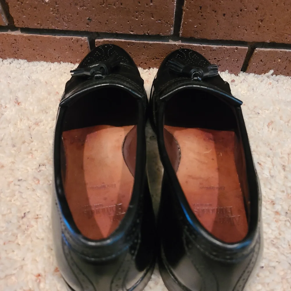 Allen Edmonds Bridgeton Black Slip-On Dress Loafer Shoes Size 9 1/2 D - Picture 4 of 16